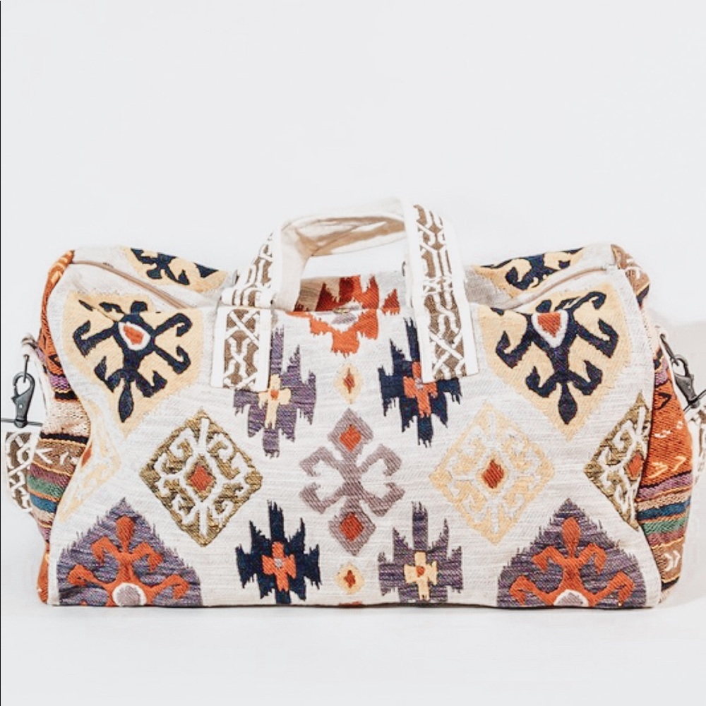Boho Duffel Bag NWT - Picture 2 of 5